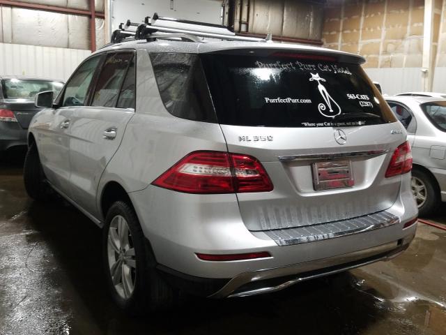 Photo 2 VIN: 4JGDA5HB9CA090311 - MERCEDES-BENZ ML 350 4MA 