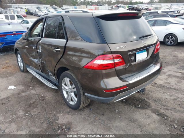 Photo 2 VIN: 4JGDA5HB9EA277616 - MERCEDES-BENZ ML 350 