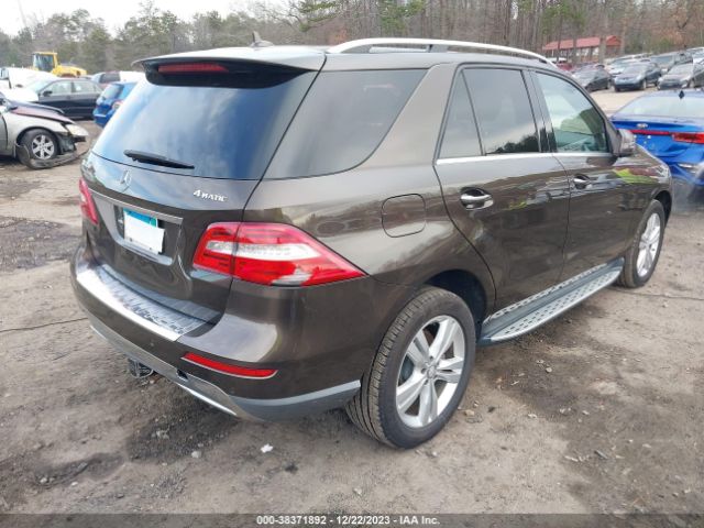 Photo 3 VIN: 4JGDA5HB9EA277616 - MERCEDES-BENZ ML 350 