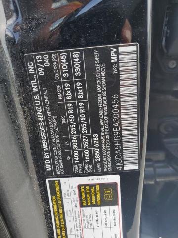 Photo 11 VIN: 4JGDA5HB9EA300456 - MERCEDES-BENZ ML 350 4MA 