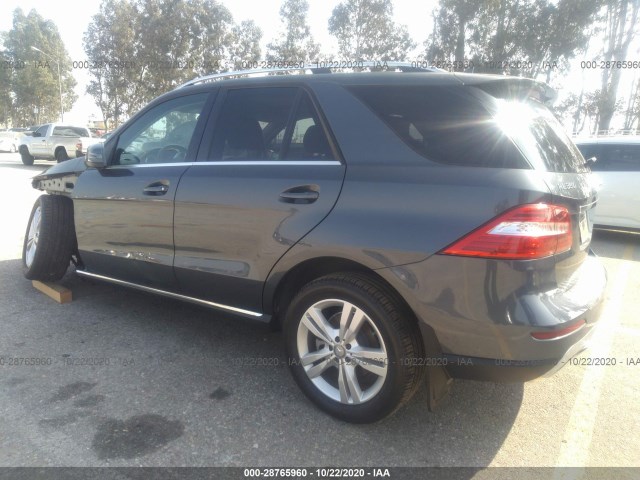 Photo 2 VIN: 4JGDA5HBXCA007517 - MERCEDES-BENZ M-CLASS 