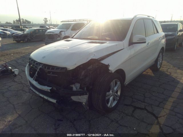 Photo 1 VIN: 4JGDA5HBXCA034135 - MERCEDES-BENZ M-CLASS 