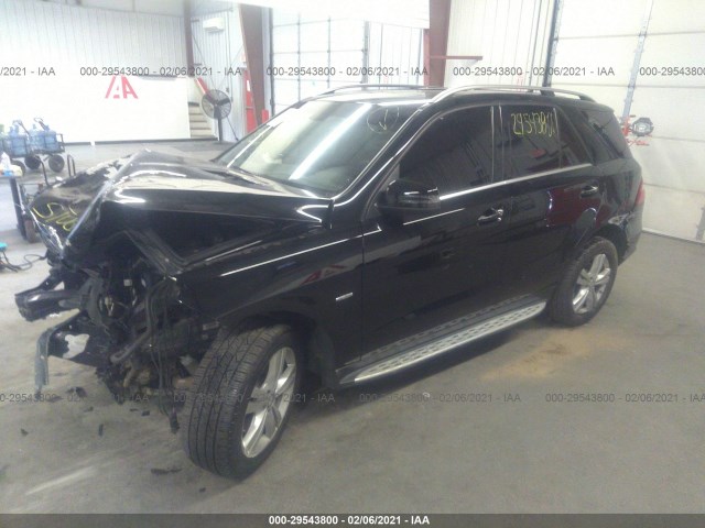 Photo 1 VIN: 4JGDA5HBXCA037245 - MERCEDES-BENZ M-CLASS 