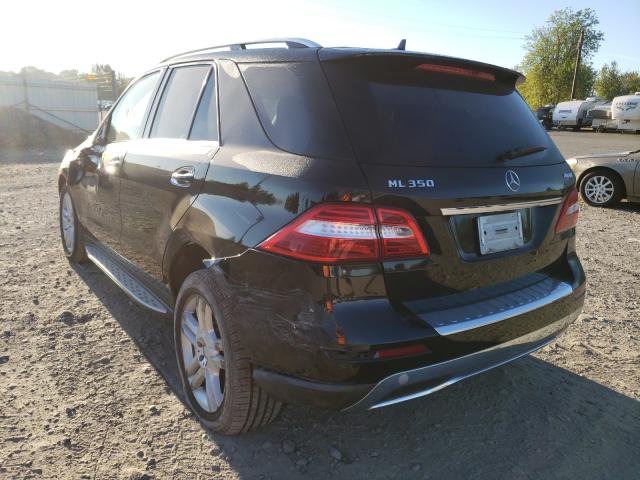 Photo 2 VIN: 4JGDA5HBXDA153143 - MERCEDES-BENZ ML 350 4MA 