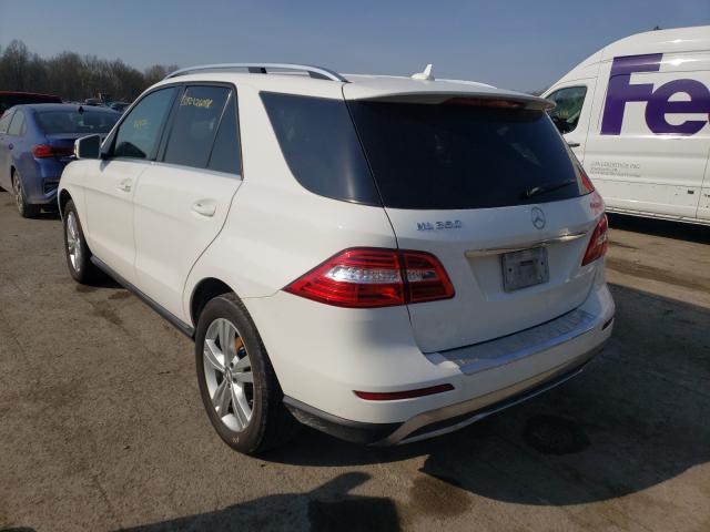 Photo 2 VIN: 4JGDA5HBXEA283750 - MERCEDES-BENZ ML 350 4MA 