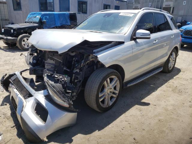 Photo 1 VIN: 4JGDA5HBXFA553349 - MERCEDES-BENZ ML 350 4MA 