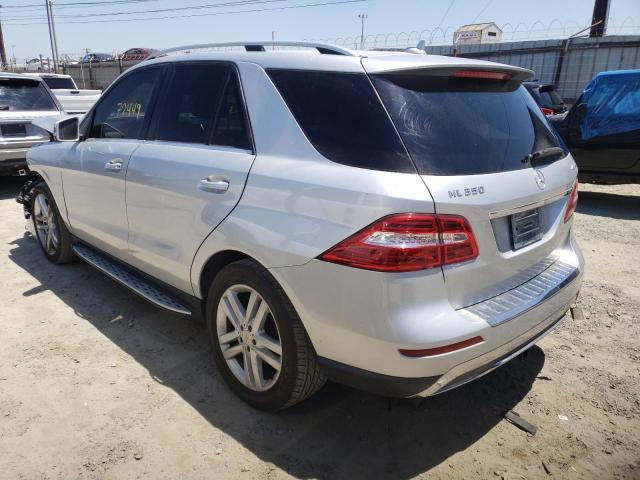 Photo 2 VIN: 4JGDA5HBXFA553349 - MERCEDES-BENZ ML 350 4MA 