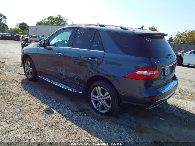 Photo 2 VIN: 4JGDA5HBXFA565078 - MERCEDES-BENZ ML-CLASS 