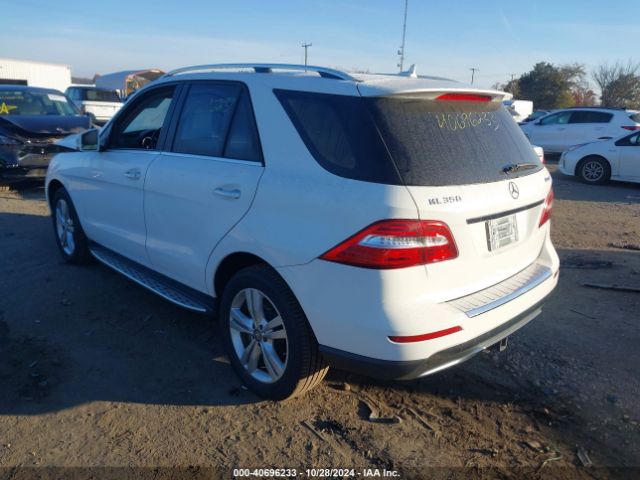 Photo 2 VIN: 4JGDA5HBXFA565520 - MERCEDES-BENZ ML-CLASS 