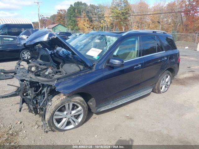 Photo 1 VIN: 4JGDA5HBXFA578235 - MERCEDES-BENZ ML-CLASS 