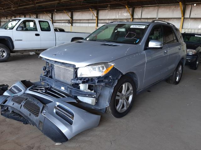 Photo 1 VIN: 4JGDA5JB0FA567660 - MERCEDES-BENZ ML 350 