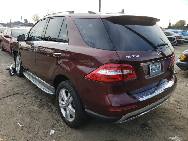 Photo 2 VIN: 4JGDA5JB2FA464840 - MERCEDES-BENZ ML 350 