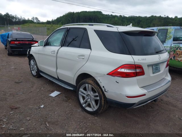 Photo 2 VIN: 4JGDA5JB3DA149249 - MERCEDES-BENZ ML 350 