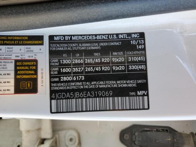 Photo 13 VIN: 4JGDA5JB6EA319069 - MERCEDES-BENZ ML 350 