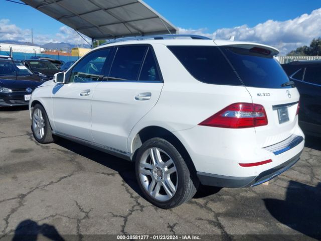 Photo 2 VIN: 4JGDA5JB6FA507219 - MERCEDES-BENZ ML 350 