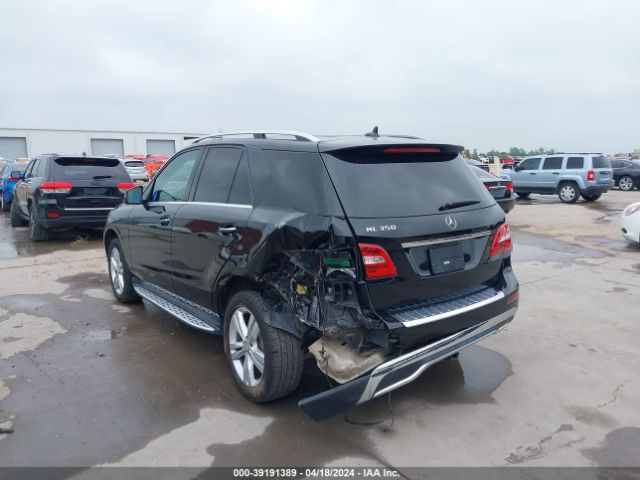 Photo 2 VIN: 4JGDA5JB6FA610785 - MERCEDES-BENZ ML 350 