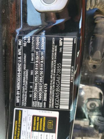 Photo 13 VIN: 4JGDA5JB6GA673855 - MERCEDES-BENZ GLE 350 