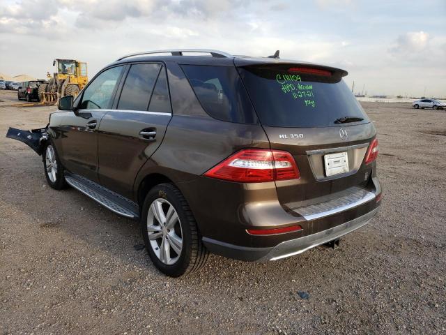 Photo 2 VIN: 4JGDA5JBXDA255861 - MERCEDES-BENZ ML 350 