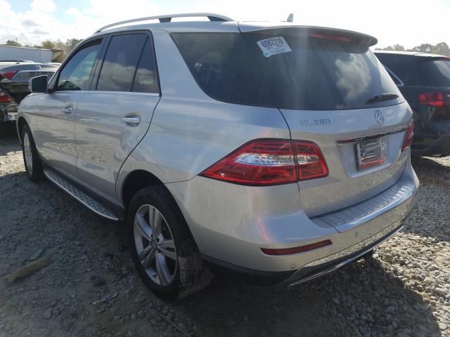 Photo 2 VIN: 4JGDA5JBXEA355587 - MERCEDES-BENZ ML 350 