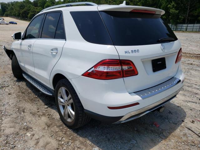 Photo 2 VIN: 4JGDA5JBXFA601412 - MERCEDES-BENZ ML 350 