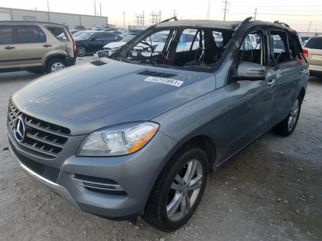 Photo 1 VIN: 4JGDA5JBXFA610563 - MERCEDES-BENZ ML 350 