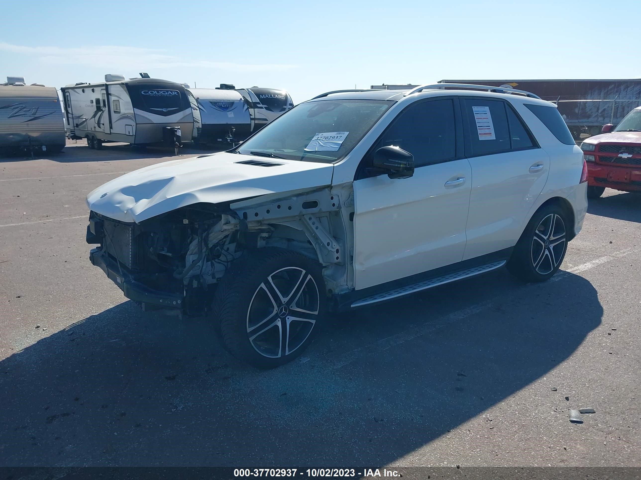 Photo 1 VIN: 4JGDA6EB0JB033206 - MERCEDES-BENZ GLE 