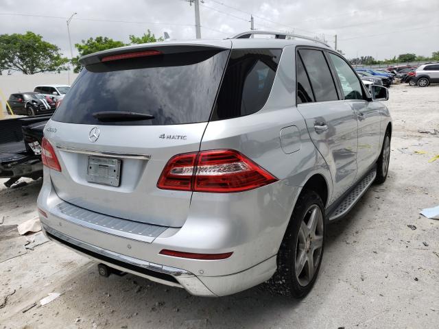 Photo 3 VIN: 4JGDA7DB8EA390524 - MERCEDES-BENZ ML 550 4MA 