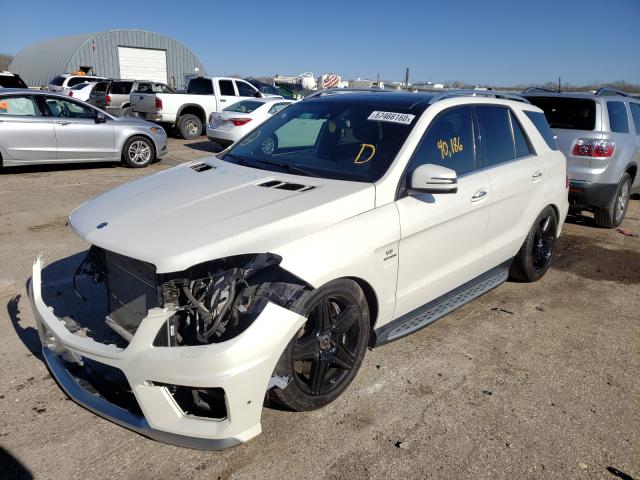 Photo 1 VIN: 4JGDA7EB0FA474921 - MERCEDES-BENZ ML 63 AMG 