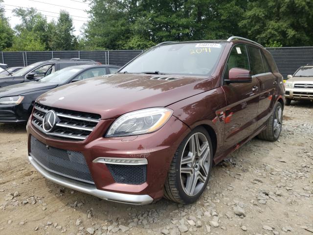 Photo 1 VIN: 4JGDA7EB2EA294452 - MERCEDES-BENZ ML 63 AMG 