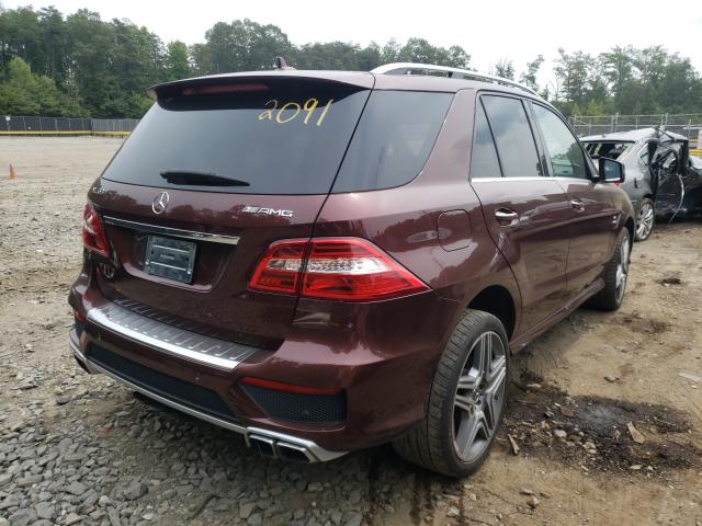 Photo 3 VIN: 4JGDA7EB2EA294452 - MERCEDES-BENZ ML 63 AMG 