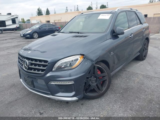 Photo 1 VIN: 4JGDA7EB7FA567533 - MERCEDES-BENZ ML 63 AMG 