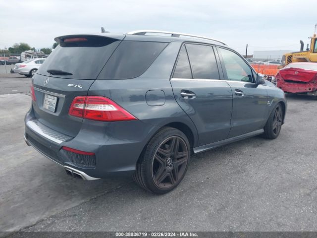 Photo 3 VIN: 4JGDA7EB7FA567533 - MERCEDES-BENZ ML 63 AMG 