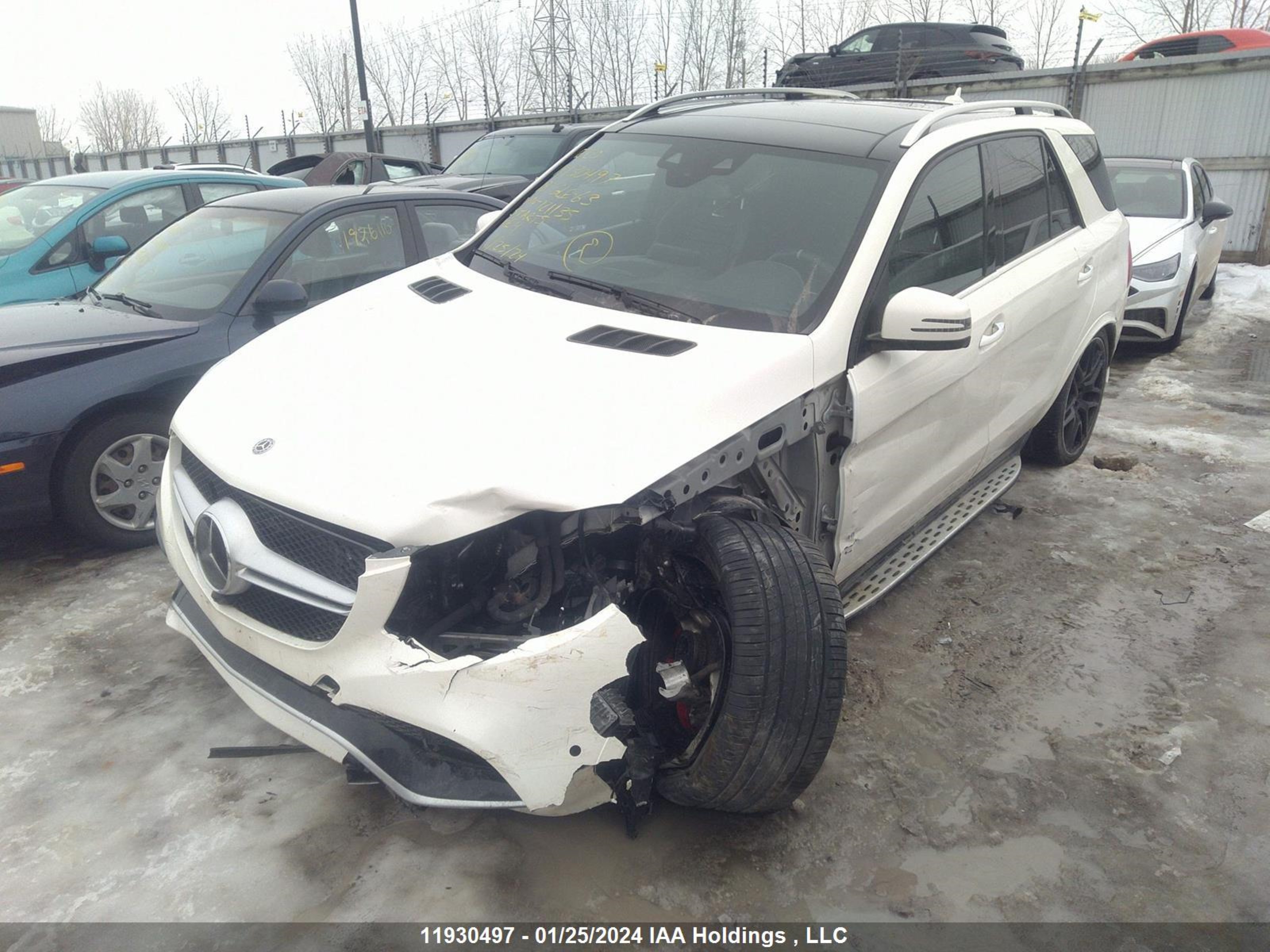 Photo 1 VIN: 4JGDA7FBXJB121135 - MERCEDES-BENZ GLE 