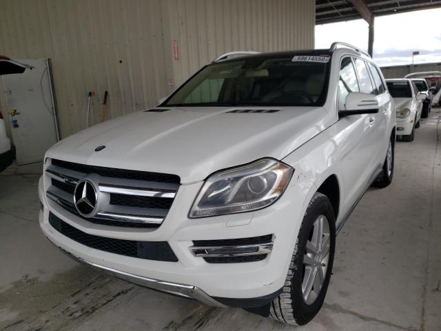 Photo 1 VIN: 4JGDF2EE2EA287581 - MERCEDES-BENZ GL 350 BLU 