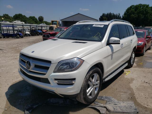 Photo 1 VIN: 4JGDF2EE9EA299033 - MERCEDES-BENZ GL 350 BLU 