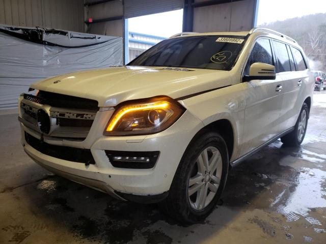 Photo 1 VIN: 4JGDF2EE9EA341989 - MERCEDES-BENZ GL 350 BLU 