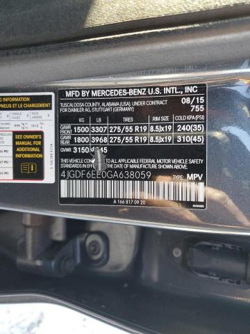 Photo 12 VIN: 4JGDF6EE0GA638059 - MERCEDES-BENZ GL 450 4MA 