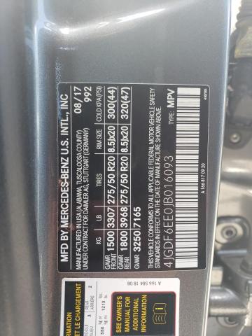 Photo 11 VIN: 4JGDF6EE0JB016093 - MERCEDES-BENZ GLS 450 4M 