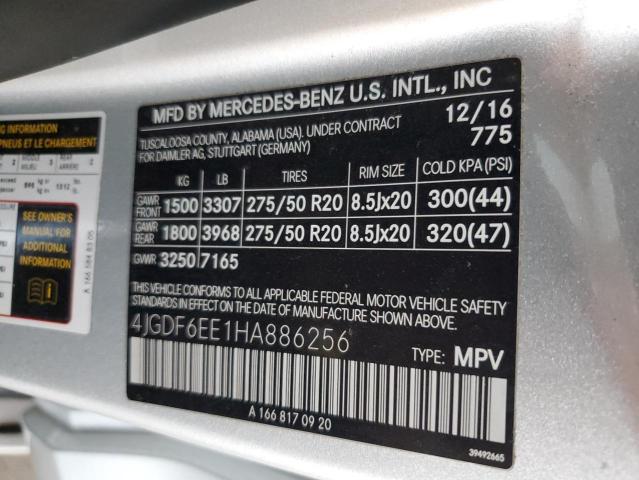 Photo 12 VIN: 4JGDF6EE1HA886256 - MERCEDES-BENZ GLS 450 4M 