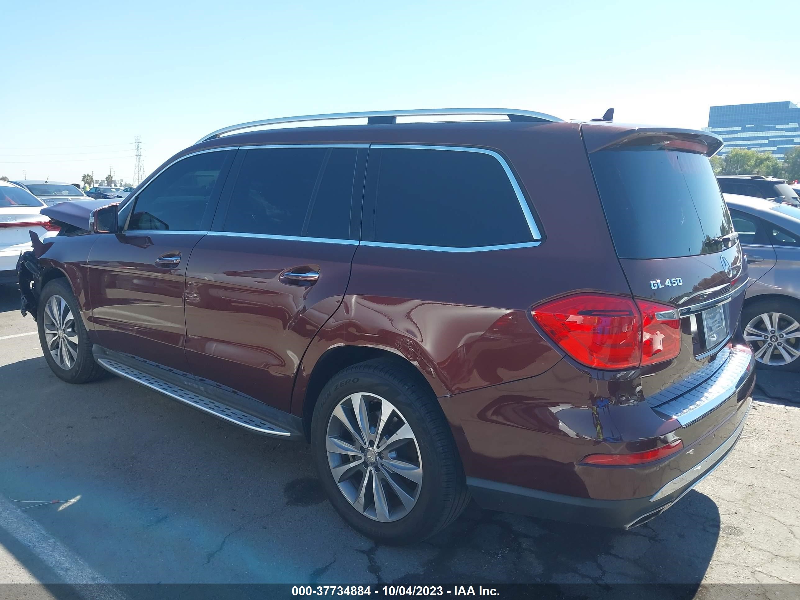 Photo 2 VIN: 4JGDF6EE4FA503620 - MERCEDES-BENZ GL-KLASSE 