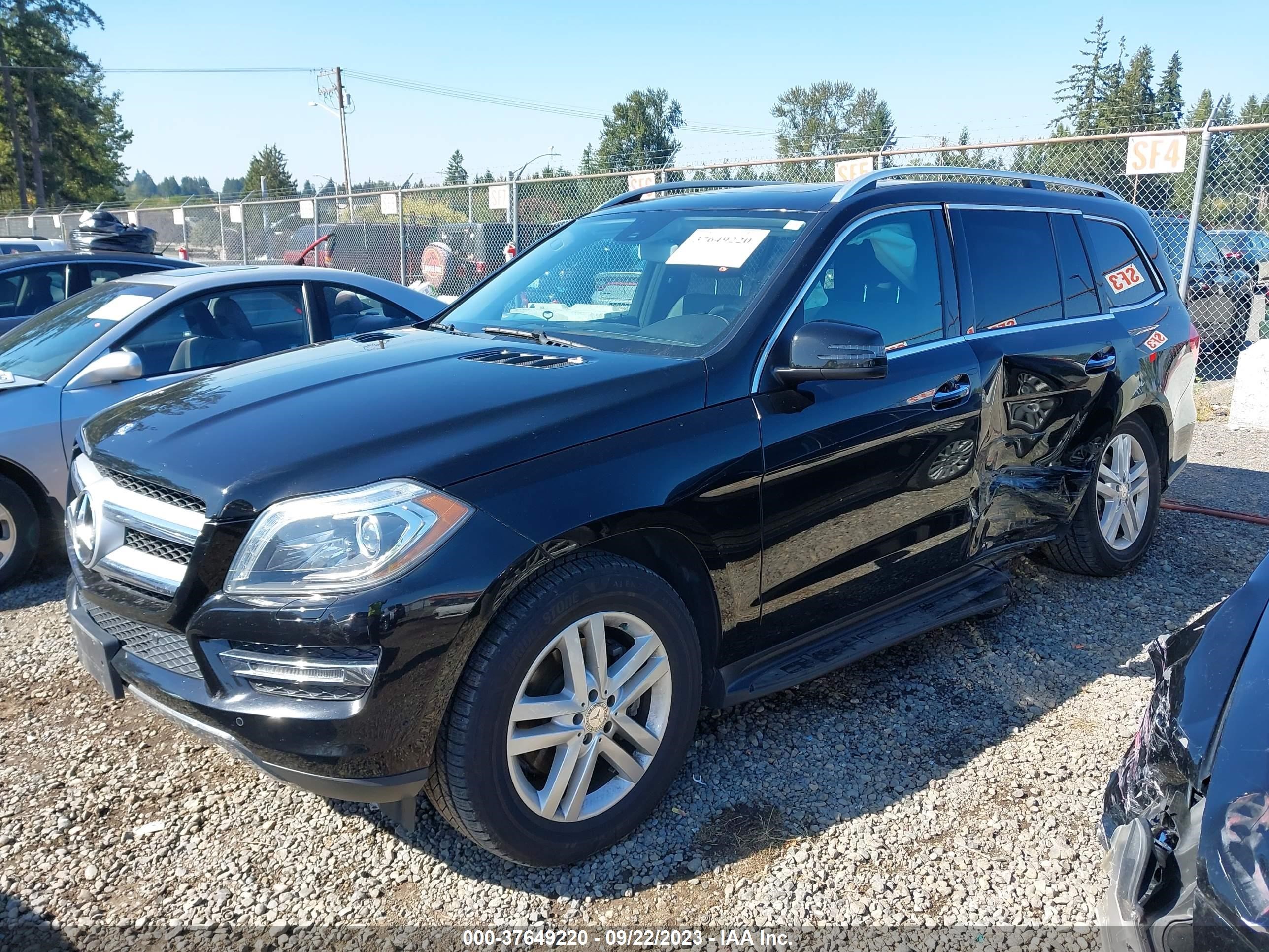 Photo 1 VIN: 4JGDF6EE4GA666463 - MERCEDES-BENZ GL 