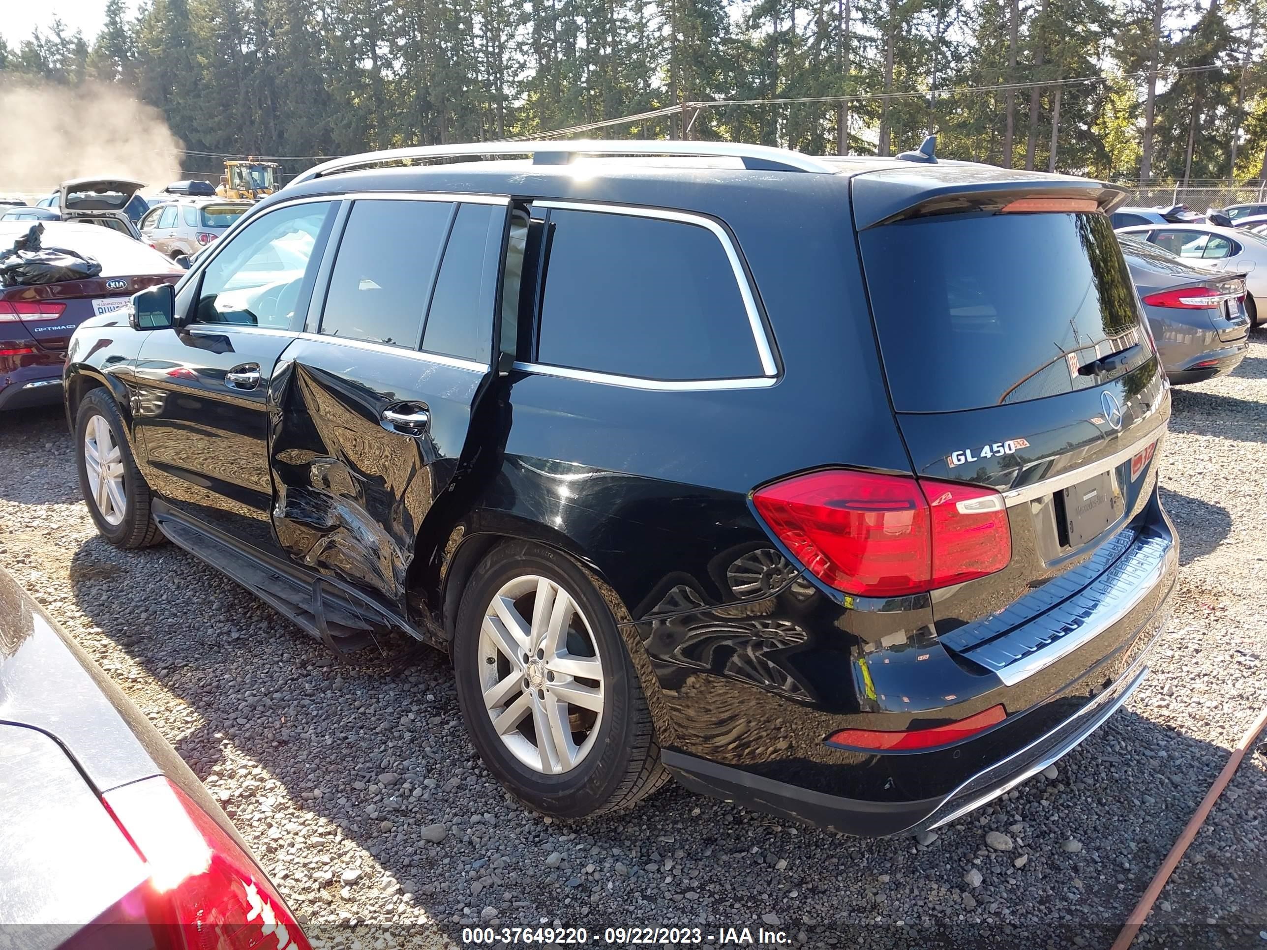 Photo 2 VIN: 4JGDF6EE4GA666463 - MERCEDES-BENZ GL 