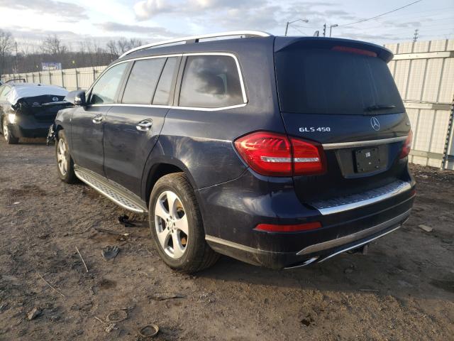 Photo 2 VIN: 4JGDF6EE4HA903809 - MERCEDES-BENZ GLS 450 4M 