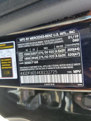 Photo 12 VIN: 4JGDF6EE4KB232725 - MERCEDES-BENZ GLS-CLASS 