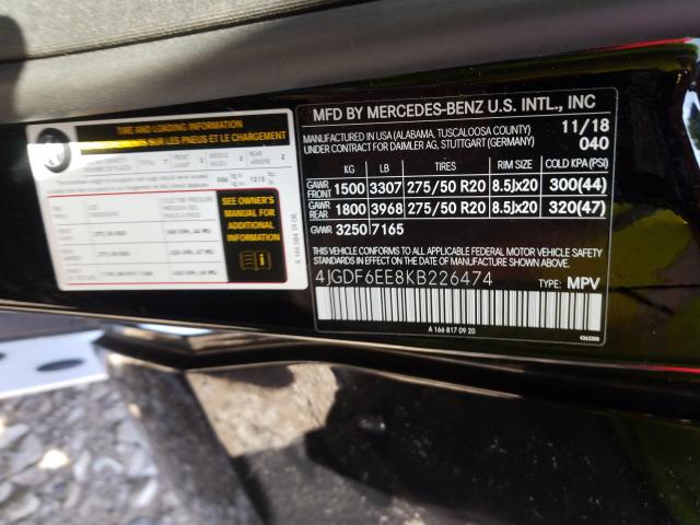 Photo 9 VIN: 4JGDF6EE8KB226474 - MERCEDES-BENZ GLS 450 4M 