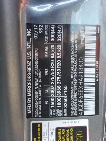 Photo 12 VIN: 4JGDF6EEXHA918430 - MERCEDES-BENZ GLS 450 4M 