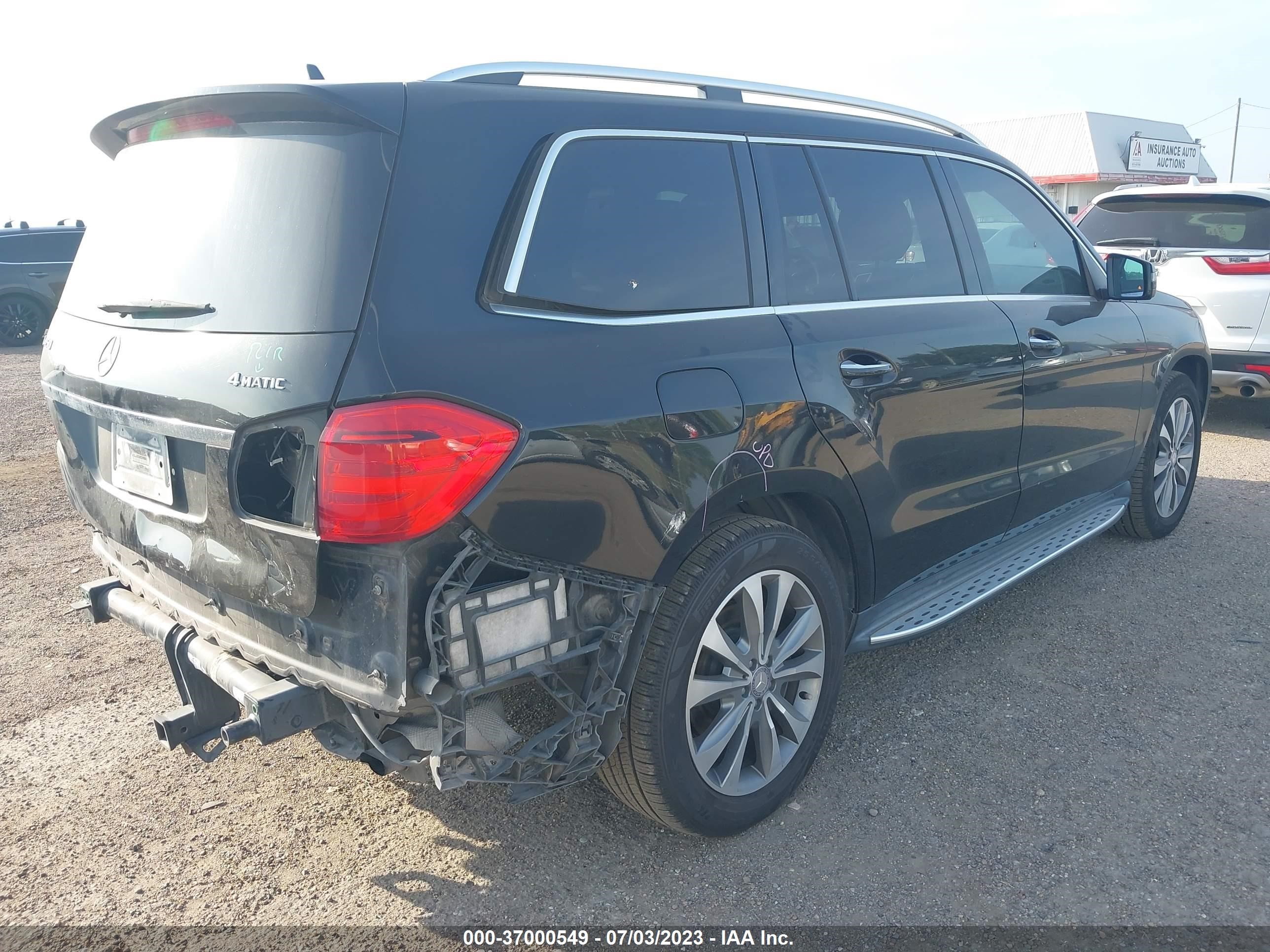 Photo 3 VIN: 4JGDF7CE2DA182893 - MERCEDES-BENZ GL-KLASSE 