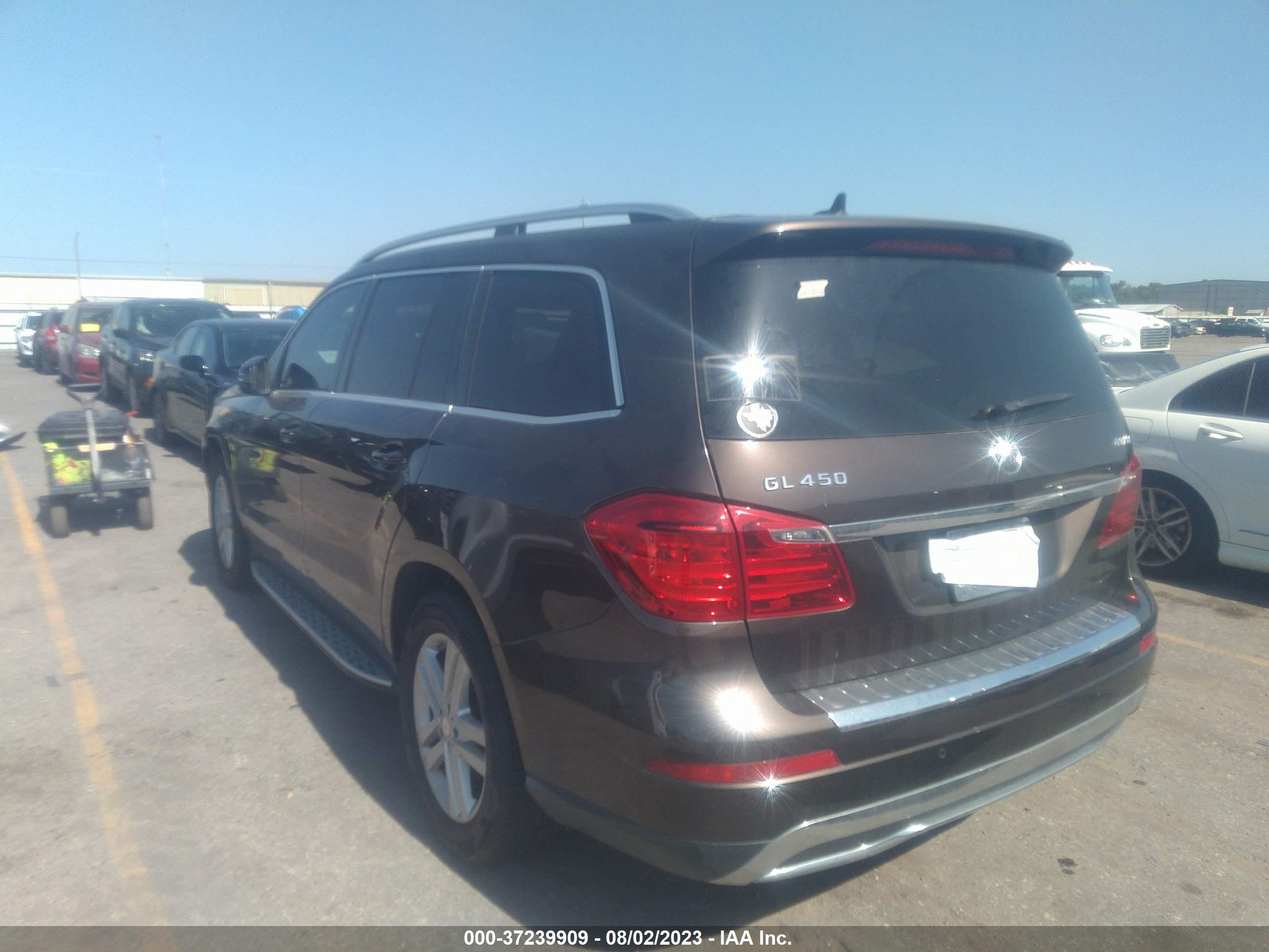 Photo 2 VIN: 4JGDF7CE2EA350114 - MERCEDES-BENZ GL-KLASSE 