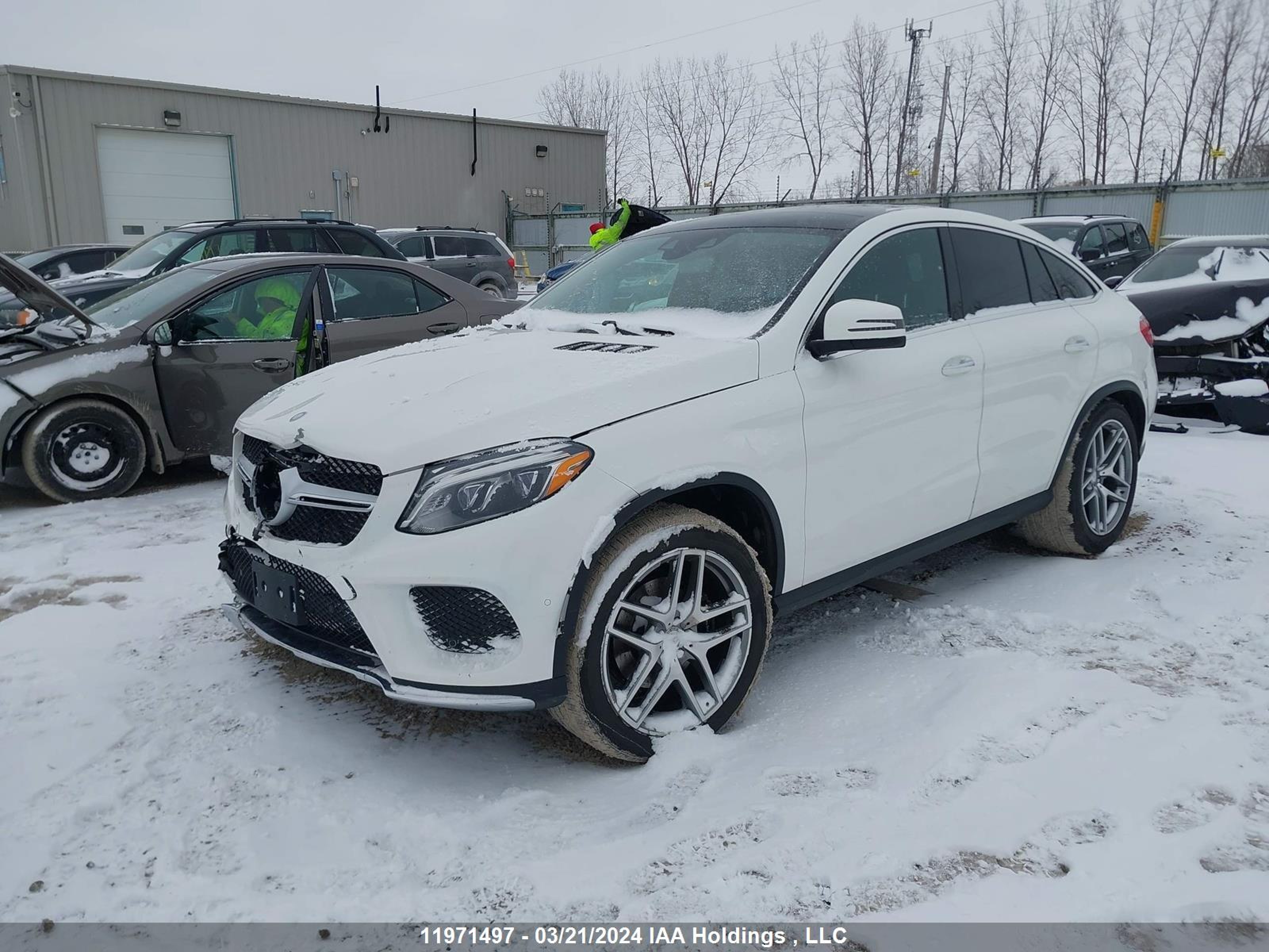 Photo 1 VIN: 4JGED2EB3GA005631 - MERCEDES-BENZ GLE 