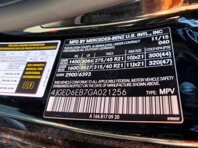 Photo 11 VIN: 4JGED6EB7GA021256 - MERCEDES-BENZ GLE COUPE 